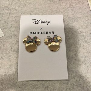 NWT Disney x Baublebar Minnie Studs
